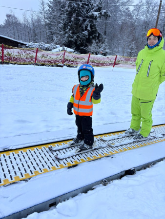 Krásně jsme si zalyžovali